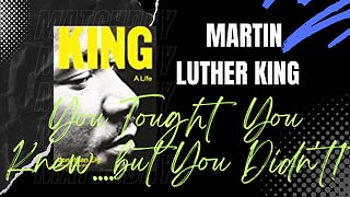 Jonathan Eig. King A Life - Dr. Martin Luther King Jr. - New decl FBI Files - What You Never Knew!