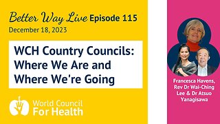 WCH Country Councils: Where We Are and Where We're Going