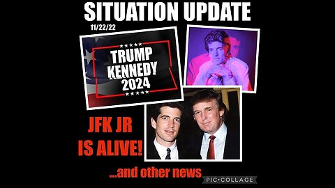 Situation Update 11/23/2 ~ JFK Jr Vp 2024 - Trump Indictment/Arrest Closer. Benjamin Fulford