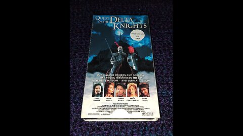 Opening to Quest of the Delta Knights (1993) Screener VHS