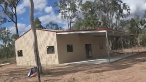 The shed is done #shedlife #offgridhomestead #homesteading #farm #australia #queenslandaustralia