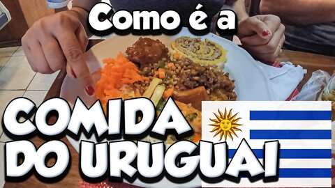 Como é a comida no uruguai - Quase FALIMOS mais VALEU