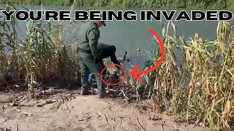 Border agents CUTTING WIRE AT BORDER!! Biden letting in thousands of illegals!!