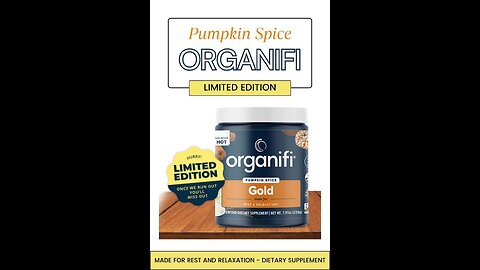 Organifi Gold Pumpkin Spice