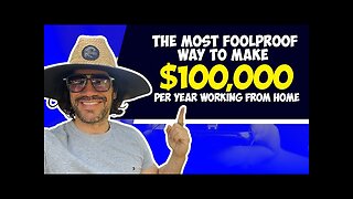 The most foolproof way to make $100,000 per year working from home