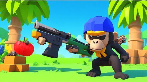 I killed brown monkeys in Blox Fruit roblox