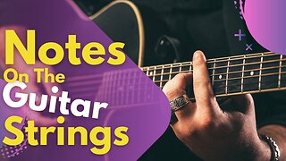 Guitar Strings, Frets, And Notes