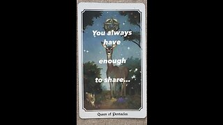 MEDITATION #sharethelove #enough #nurturing #sharing #caring #generous #tarot #tarotary #dailycard