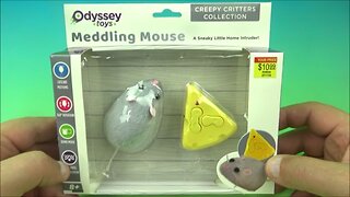 MEDDLING MOUSE CREEPY CRITTERS COLLECTION by ODYSSEY TOYS VIDEO REVIEW - FunkyJunkToys