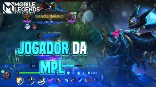 O DIA QUE MEU CLÃ JOGOU CONTRA UM PLAYER DA MPL | MLBB