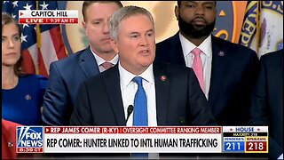 Rep James Comer Puts Biden Crime Family On Notice For Investigations