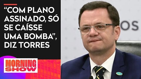 Anderson Torres diz que acampamentos seriam desmontados no dia 10 de janeiro