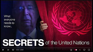 SECRETS OF THE GLOBALIST AGENDA FROM A FORMER HIGH LEVEL MEMBER OF THE UNITED NATIONS