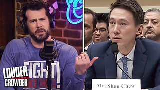 FACT CHECK: COMMUNIST TIKTOK CEO TESTIFIES TO CONGRESS! | Louder with Crowder