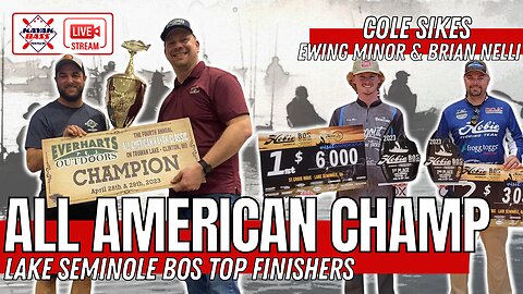 All American Kayak Series Champ and Lake Seminole Top Finishers