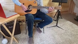 Michael Row the Boat Ashore (Spiritual / Great Campfire Song) Beginner level Strumming not Picking.