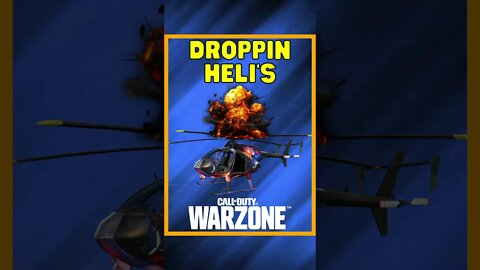 Droppin Heli's On Deez Fools | Warzone Shorts #shorts