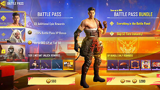 all 50 S8 Purchased rewards from the battle pass of CODM (CODM tweaks anymore IDK what Season it is)