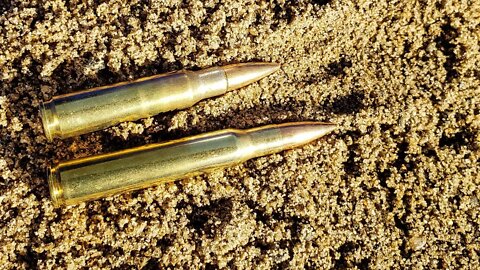 308 vs 30-06 | HOW MUCH SAND TO STOP THEM???