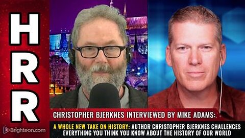 Author Christopher Bjerknes challenges everything you think you know about the history of our world