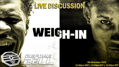 Regis Prograis vs Devin Haney: Weigh In | LIVE COMMENTARY