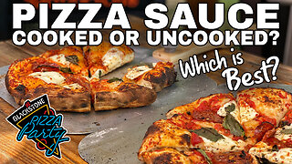 Cooked vs Raw Pizza Sauce: Which is Best? | Pizza Party | Blackstone Pizza Oven