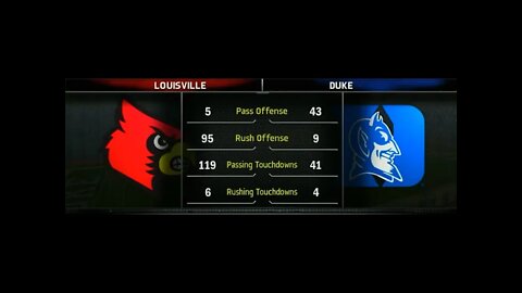 NCAA Football 14 Duke V. Louisville 6/2/21