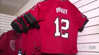 Apparel store, Heads and Tails, sells out of Tom Brady merchandise