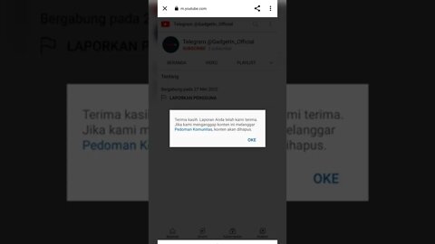 Waspada Penipuan di @YouTube @GadgetIn