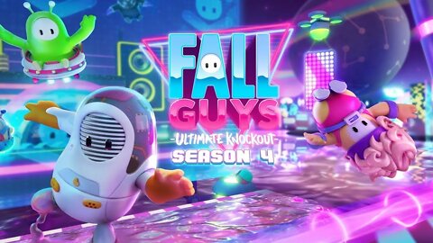 Como é a nova temporada de Fall Guys - Tela de apresentação. New background Season 4