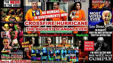 CROSSFIRE HURRICANE - BIGGEST SCANDAL EVER IN AMERICAN HISTORY - THEY WANT TRUMP TO DIE IN PRISON