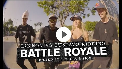 L7NNON & Gustavo Ribeiro Battle At A Famous Brazil Spot with Leticia and Zion