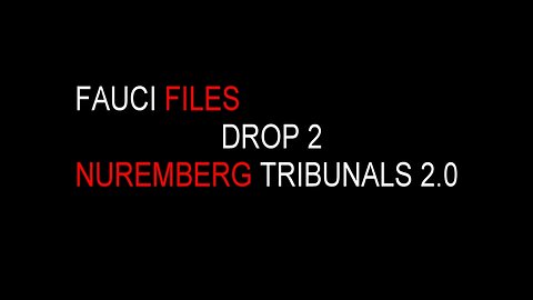 BOOM! GREG RUBINIS: FAUCI FILES DROP 2