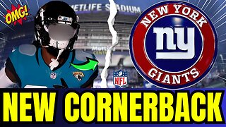 🚨🤔A NEW CB FOR THE GIANTS. WHAT DO YOU THINK ABOUT HIM FANS? NEW YORK GIANTS NEWS TODAY! NFL NEWS