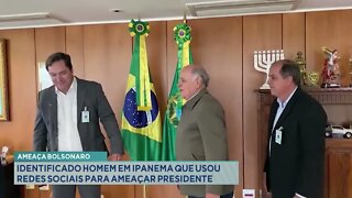 Ameaça Bolsonaro: Identificado homem em Ipanema que usou redes sociais para ameaçar presidente