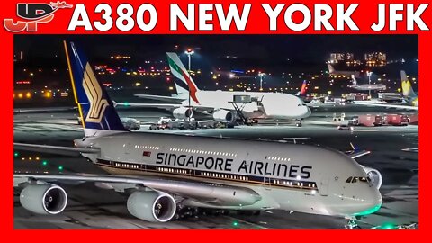 AIRBUS A380 Around the World : New York JFK Airport