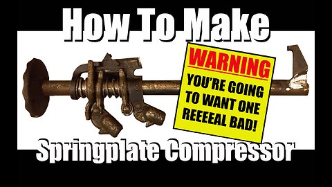Springplate Compressor 2 MASSIVE UPGRADE VW Bug Service Tool for Axle Boot Lowering VW Beetle