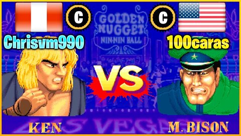 Street Fighter II': Champion Edition (Chrisvm990 Vs. 100caras) [Peru Vs. U.S.A]