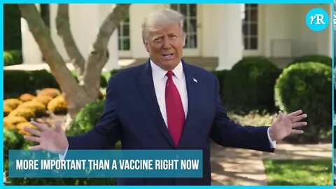 Trump on his "virus" treatment Regeneron and his plan to make it available for free to everyone