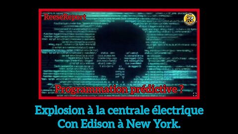 Explosion à la centrale électrique Con Edison à New York.
