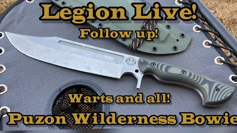 Legion Live WTG Puzon Bowie Follow up and thoughts!