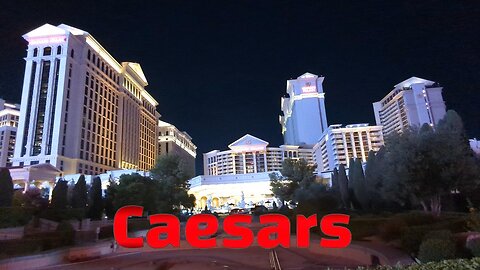 Caesars Palace casino Las Vegas Walk through