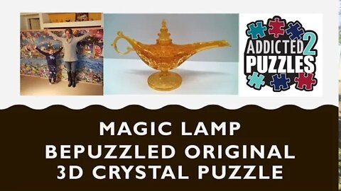 Magic Lamp 3D Crystal Puzzle Tutorial