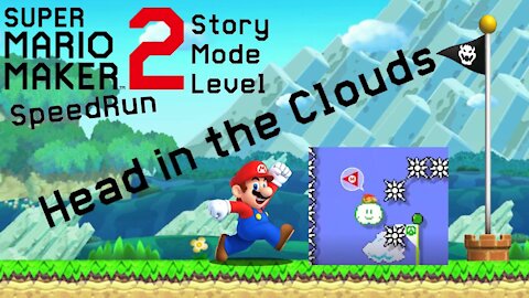 SMM2 Story Mode | Head in the Clouds - Green Toad | 3s