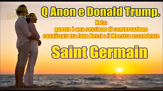 Saint Germain: Q Anon e Donald Trump.