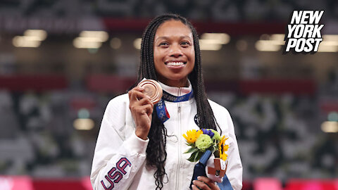 Allyson Felix makes Olympic history with medal in 400 meter race