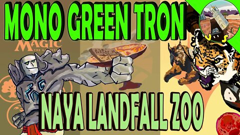 Mono Green Tron Testing Inscribed Tablet VS Naya Landfall Zoo｜Karn's Sylex!｜Magic The Gathering Online Modern League Match