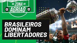 Brasileiros confirmam domínio na Libertadores - Na Zona do Agrião - 30/09/21