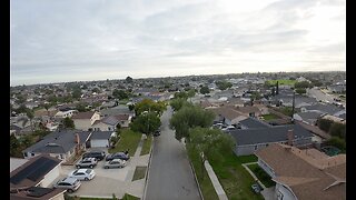 Just a Short FPV Drone Fly-By Down My Street ~ Buena Park CA