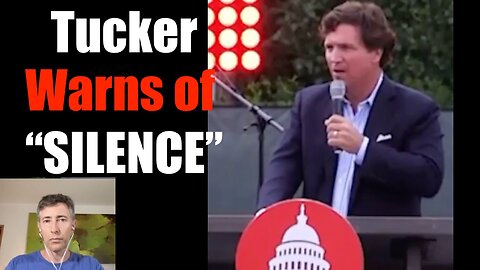 Tucker Carlson's Most Excellent Speech - SILENCE Peasant!